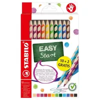 Stabilo Ergonomischer Dreikant-Buntstift Etui 10+2