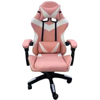 Hti-Living Krit Kunstleder Pink-Weiß