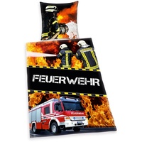 Herding Feuerwehr Notruf 135 x 200 cm + 80