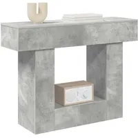 VidaXL Konsolentisch 101 x 30 x 74 cm Grau