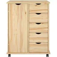 VidaXL Rollschrank 63,5 x 39 x 79 cm Massivholz
