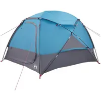 VidaXL Kuppelzelt 4-Personen Blau