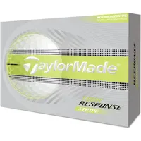 TaylorMade Golf Tour Response Stripe 12 Stück neongelb