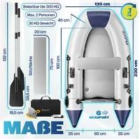 Kesser KESSER® Schlauchboot für 2 Personen