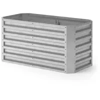 Oskar Hochbeet 120 x 60 x 60 cm Silber