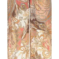 Monari Palazzo-Hose mit Paisleymuster Mehrfarbig 36