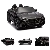 ES-Toys Elektro Kinderauto SL63 AMG schwarz (12 V)