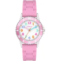 S.Oliver The Happy Time 0 mm Silikonarmband Rosa