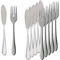 Villeroy & Boch Oscar Fischbesteck silber