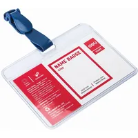 DeliBest Namensschilder mit Clip 50 St.