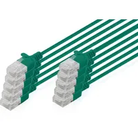 Digitus CAT 6 U/UTP Patchkabel 0,5 m Grün
