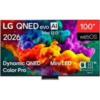 LG 100QNED87A6B 100" 4K QNED evo AI Smart TV