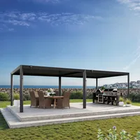 Primeyard GFP Pergola Luma Deluxe Terrassenüberdachung aus Aluminium mit