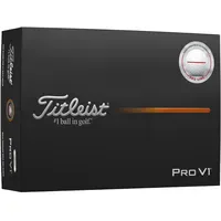 Titleist Pro V1 Performance Alignment Golfbälle Weiß/Rot