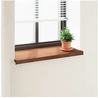 VidaXL Fensterbank Braunes Holz 100 X 40 X 4,5