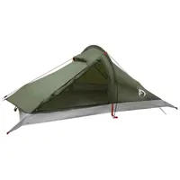 VidaXL Trekkingzelt Olive Grün