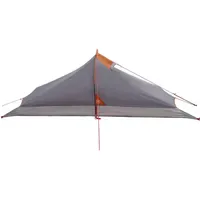 VidaXL Trekkingzelt Grau/Orange
