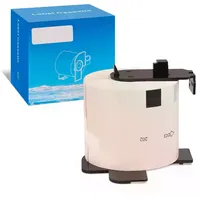 Ampertec Etiketten DK11204 Weiß 17 x 54 mm 400