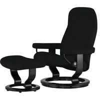 Stressless Relaxsessel mit Hocker Leder 75 x 112 x
