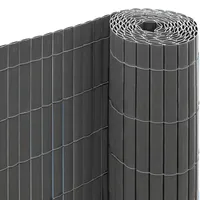 Urfence Sichtschutzmatte 90 x 600 cm grau PVC
