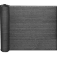 Casa pura Zaunblende 160 x 300 cm Anthrazit Polyethylen