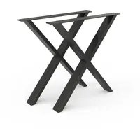 Vicco Tischbeine X-Form 70 x 72 x 8 cm