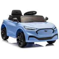One global trade Mustang Mach-E 24V-Batterie-betriebenes Auto Blau