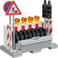 Bruder Zubehör Verkehrssicherungsset mit Ampel 62009