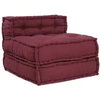 VidaXL Pouf Modular Stoff 70 x 54 x 70