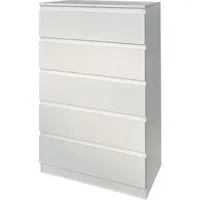Hti-Living Kommode 70 x 110 x 40 cm Weiß