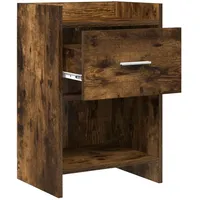 VidaXL Nachtschrank Geräucherte Eiche 40 x 30 x 60