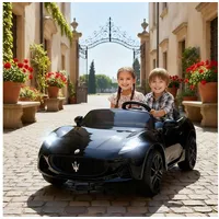 Aiyaplay Kinder Elektroauto 12V 2-Sitzer Schwarz (1-tlg)