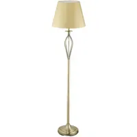 Relaxdays Schirmlampe 158x39 cm Gold