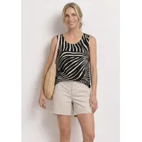 STREET ONE Shirttop Schwarz 38