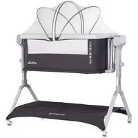 Chipolino Beistellbett Electra Grau 70 x 140 cm