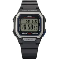 Casio W-738H Digital 10 BAR Schwarz 1AVEF