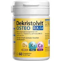 Trommsdorff Dekristolvit OSTEO D3K2Ca Kautabletten 60 St.