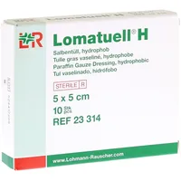 ToRa Pharma GmbH Lomatuell H Salbentüll 5x5 cm steril
