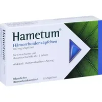 Dr. Willmar Schwabe HAMETUM Hämorrhoiden Zäpfchen 10 St
