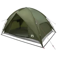VidaXL Kuppelzelt Campingzelt Olive Grün