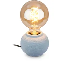 Brilo Tischlampe Grau