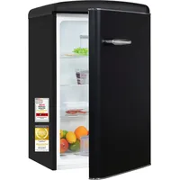 Exquisit RKS120-V-H-160C Vollraumkühlschrank (122 l, 895 mm hoch, Mattschwarz)