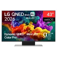 LG 43QNED86B6B 43" 4K UltraHD Mini-LED Smart TV