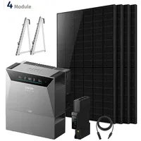 Solarmars ALLDREI Balkonkraftwerk Bifazial 2000 W inkl. 4 x