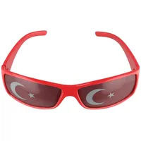 AccuCell Fanbrille rot im Türkei Fandesign mit Türkei Schriftzug
