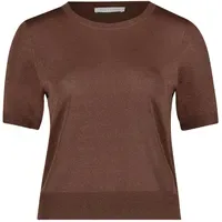 Betty & Co Feinstrickpullover Braun 46