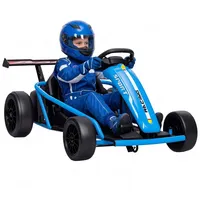 Aiyaplay Elektro-Kinderauto Gokart 24V 6-13km/h Drift Kart Blau