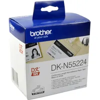 Brother Etiketten DKN55224 Weiß 54 mm x 30,48 m