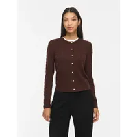 VILA VIKERRY Cable L/S Knit Cardigan Braun M