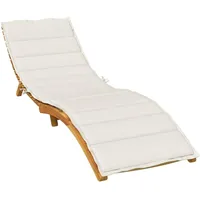 VidaXL Sonnenliegen-Auflage 200 x 60 x 4 cm melange